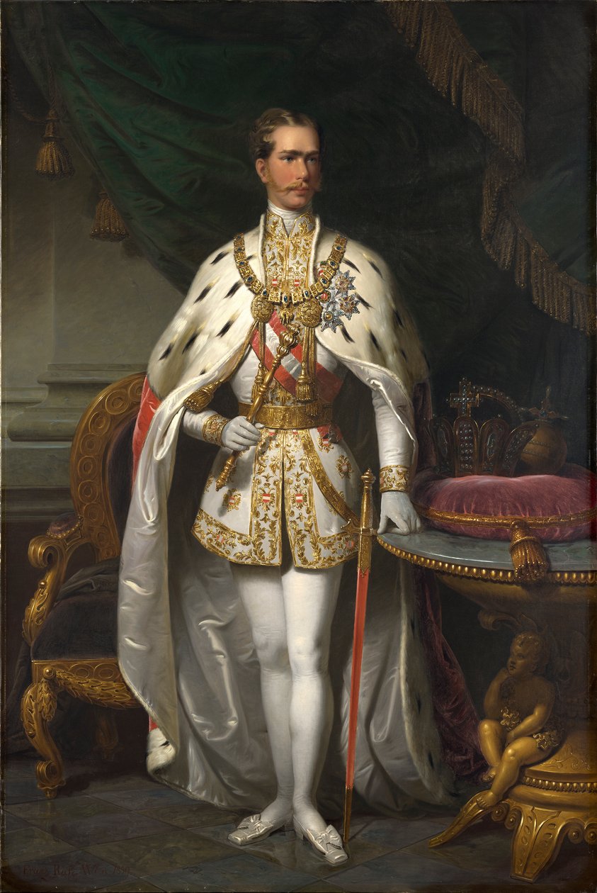 Imperador Franz José I de Franz Russ der Jüngere