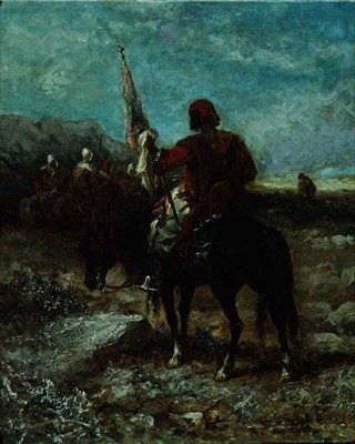 Um cavaleiro árabe de Franz Schreyer
