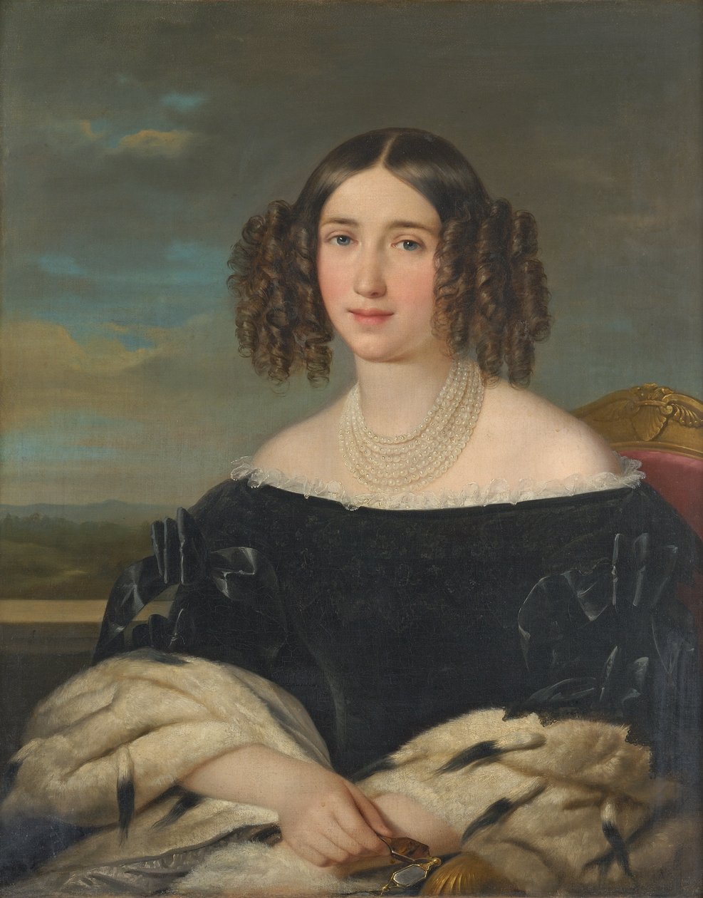 Condessa Guilhermina de Auersperg de Franz Schrotzberg