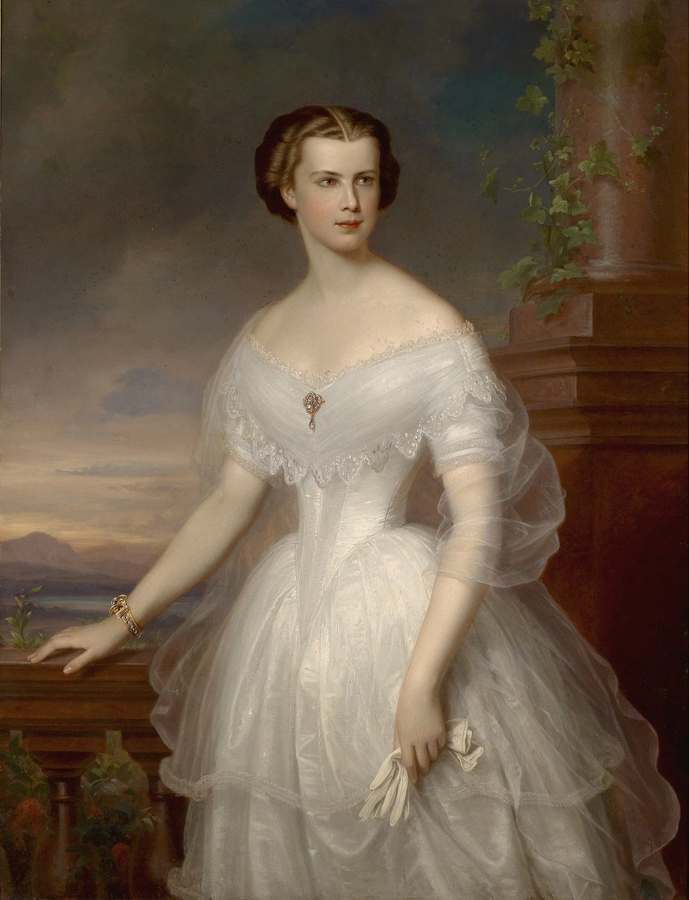 Retrato de Isabel da Baviera de Franz Schrotzberg