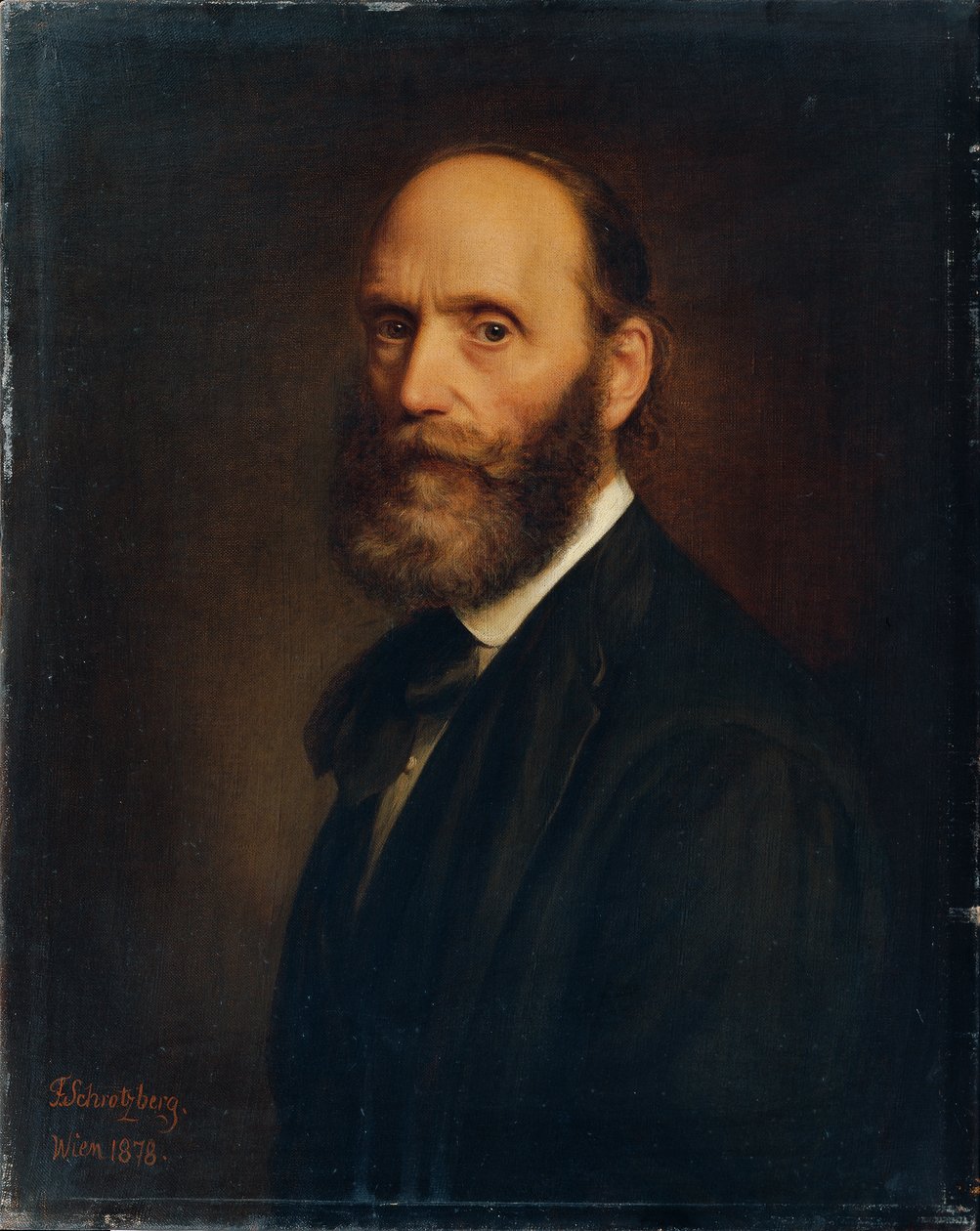 auto-retrato de Franz Schrotzberg