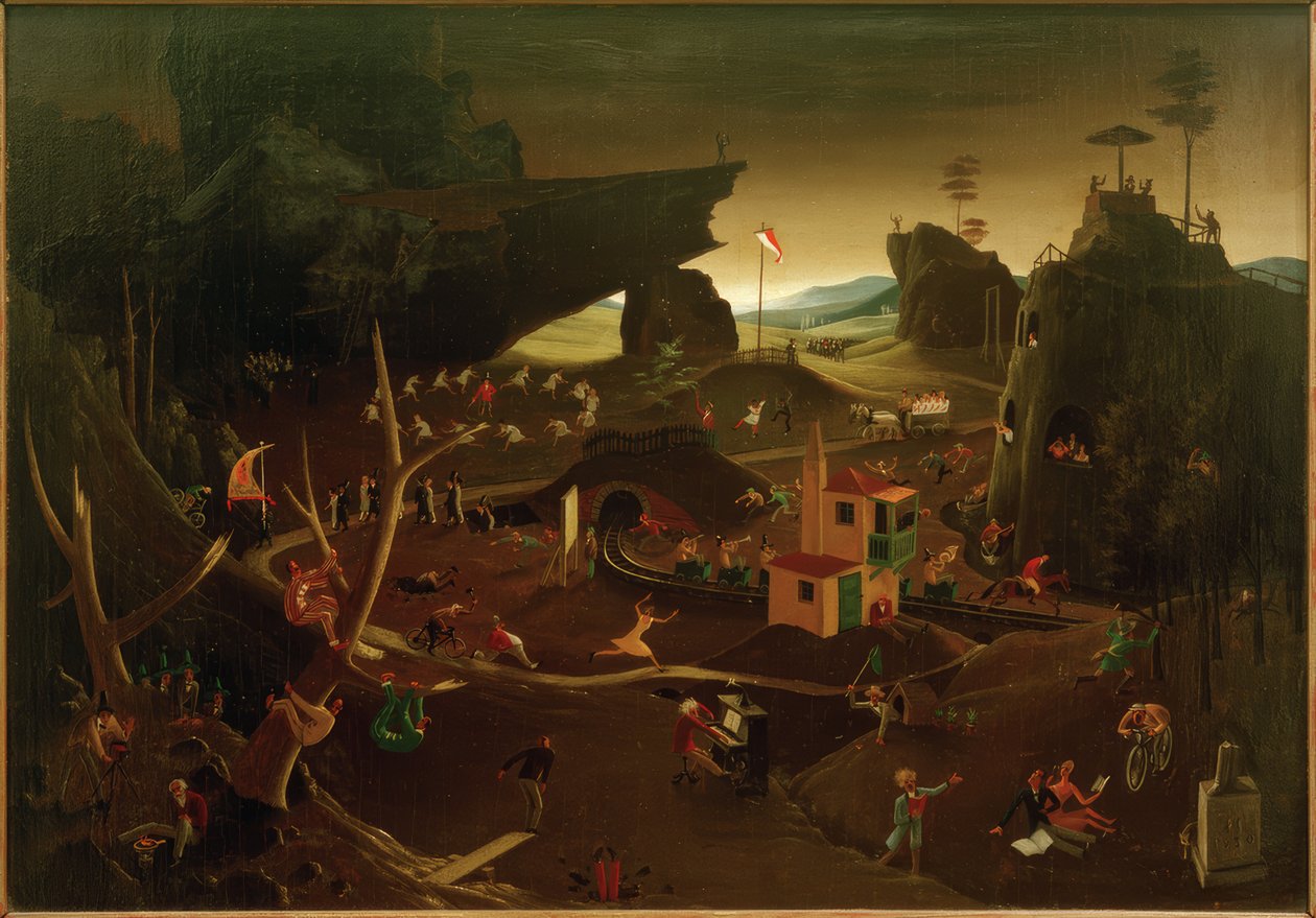F.Sedlacek, paisagem de Franz Sedlacek