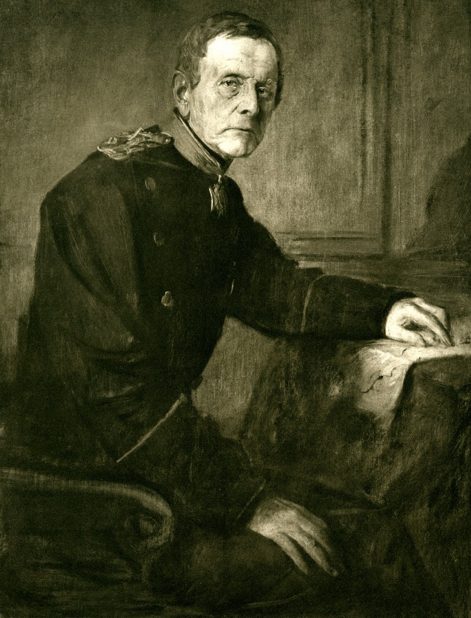 Helmuth de Moltke, o Velho de Franz Seraph von Lenbach