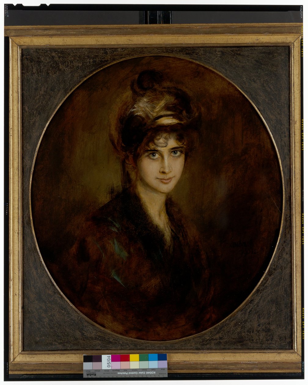 Retrato de uma princesa Aldobrandini de Franz Seraph von Lenbach