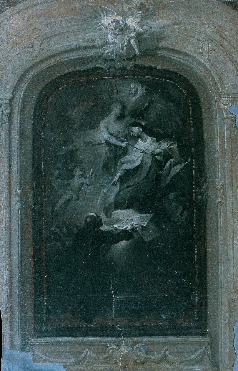 Projeto para um altar de Teresa de Franz Sigrist d. Ä.
