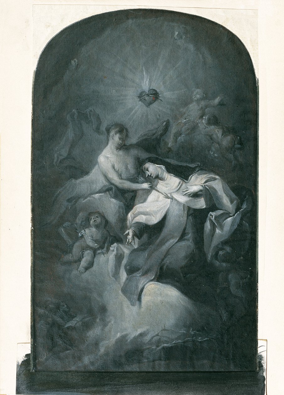 Desenho para um Altar de Theresa de Franz Sigrist d. Ä.