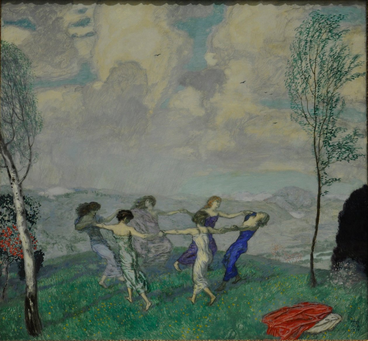 Dança Circular, 1910. de Franz Stuck Ritter von