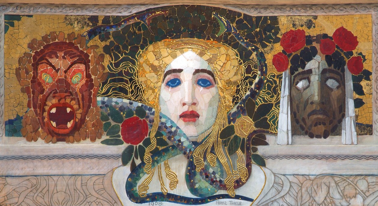 Projeto para um mosaico de Franz Thiele