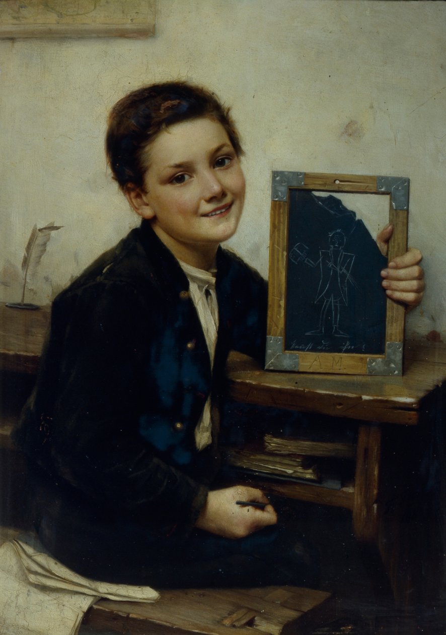 Estudante, 1880 de Franz Thone