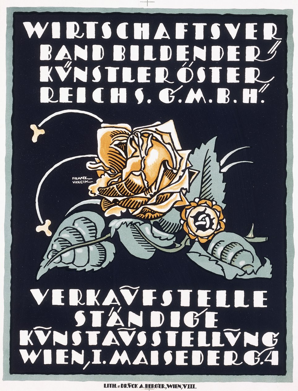 Banda de &39;Wirtschaftsver Bildender Kunstler Oster Reich de Franz Wacik