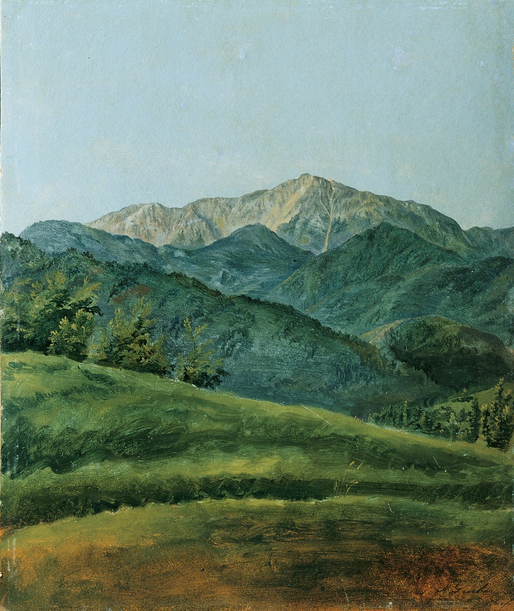 A montanha de neve de Franz Xaver Gruber