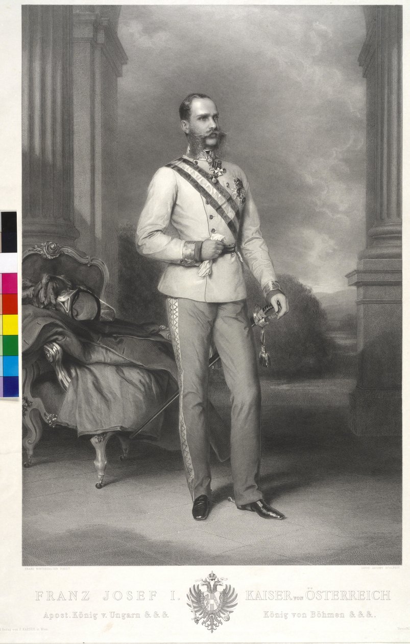 Imperador da Áustria Franz Joseph I de Franz Xaver Winterhalter