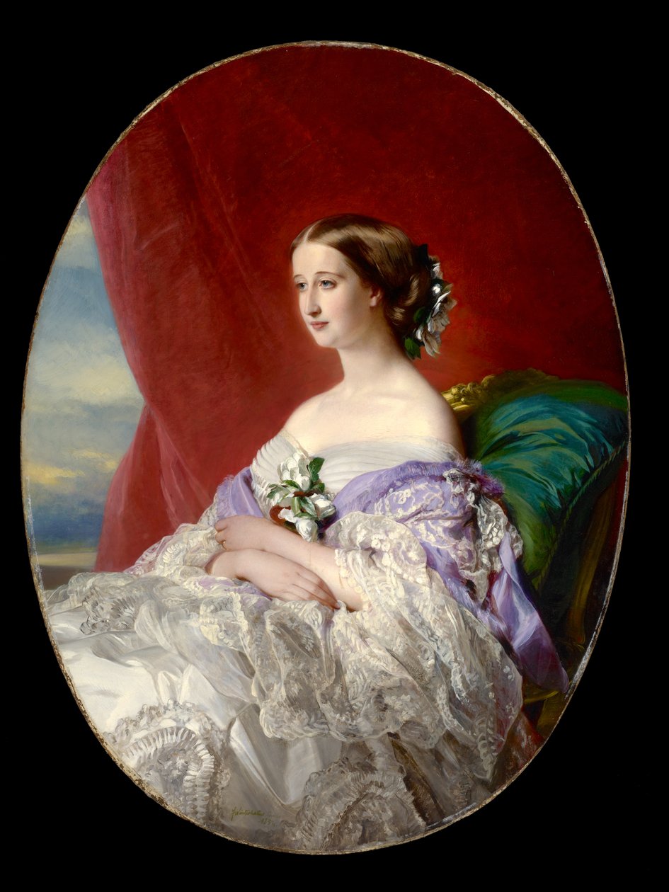 Imperatriz Ena, 1854 de Franz Xaver Winterhalter