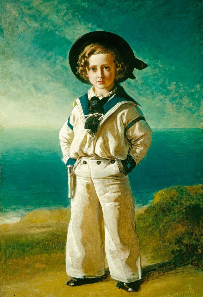 Rei Edward VII 1841-1910, quando Albert Edward, Príncipe de Gales, 1846 de Franz Xaver Winterhalter