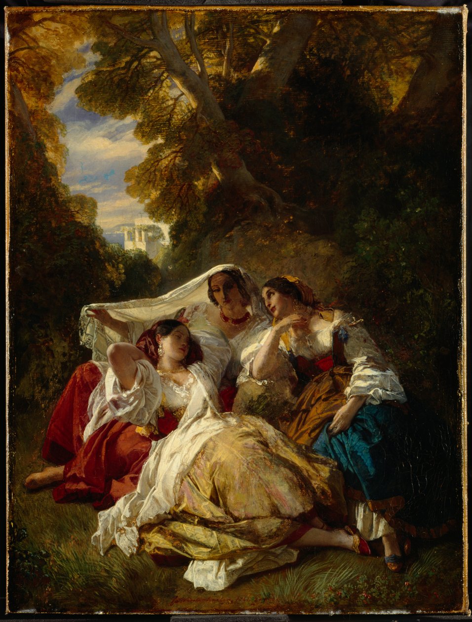 La Siesta de Franz Xaver Winterhalter