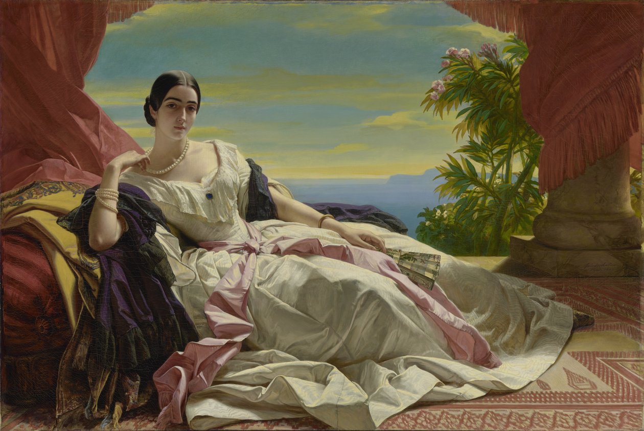 Leonilla Princesa de Sayn-Wittgenstein-Sayn, b. Baryatinsky de Franz Xaver Winterhalter