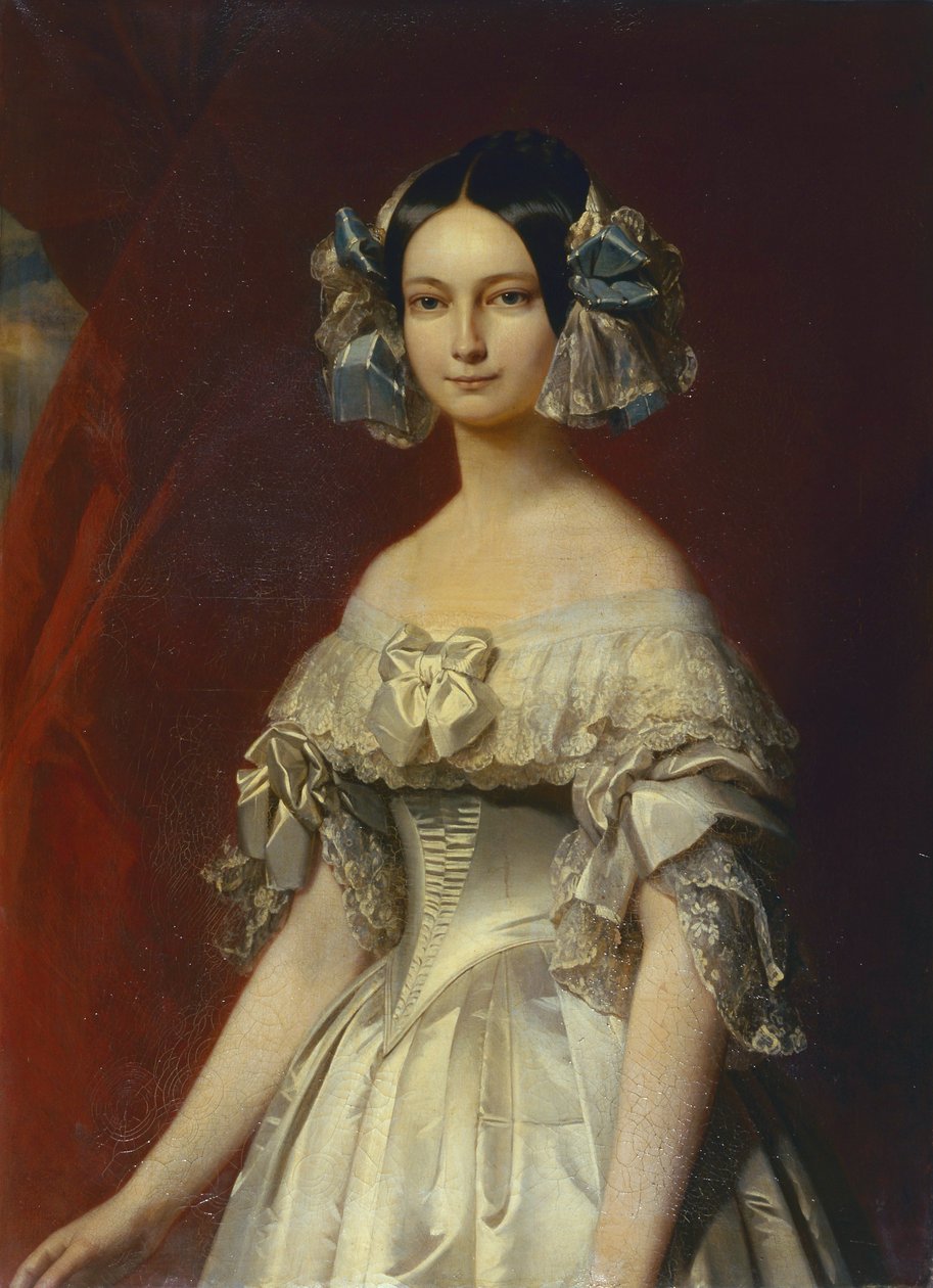 Retrato da princesa real de Franz Xaver Winterhalter