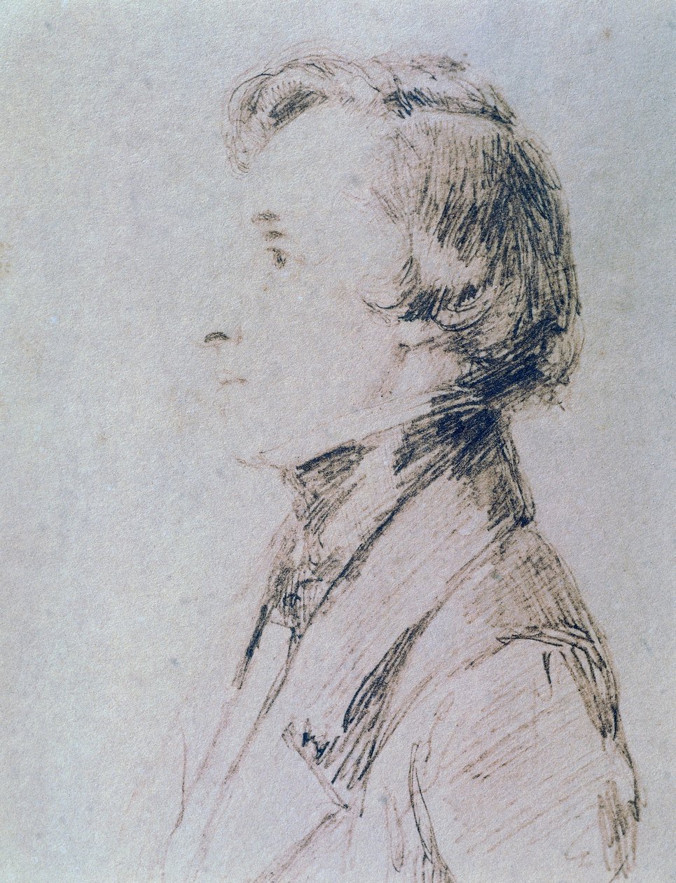 Retrato de Frederic Chopin (Zelazowa Wola de Franz Xaver Winterhalter