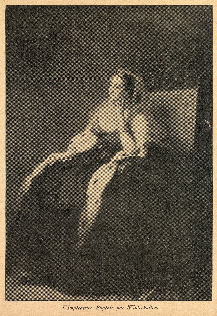Retrato da Imperatriz Eugénia de Franz Xaver Winterhalter