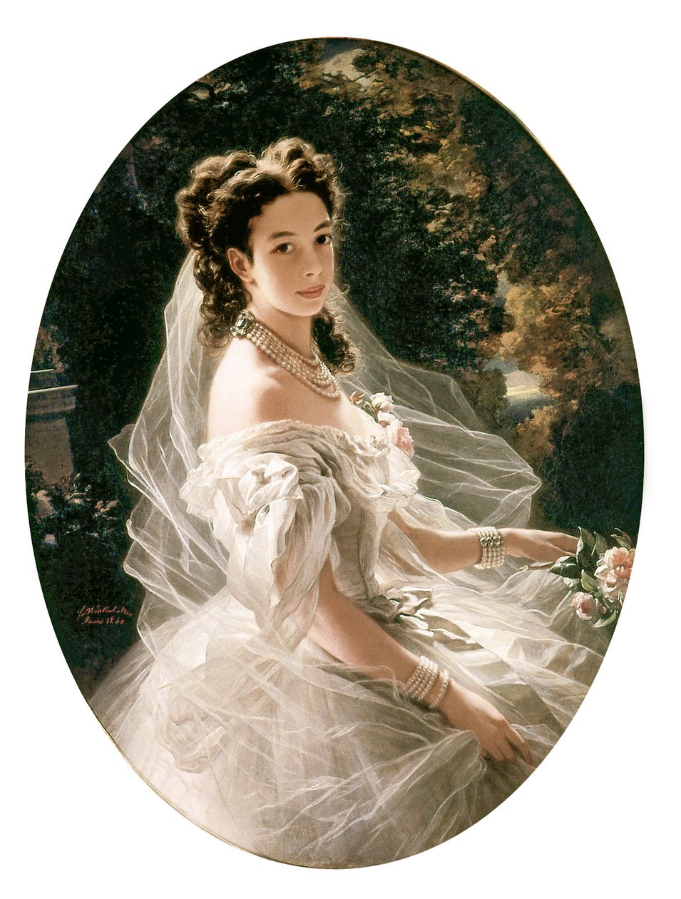 Princesa Pauline von Metternich, 1860 de Franz Xaver Winterhalter