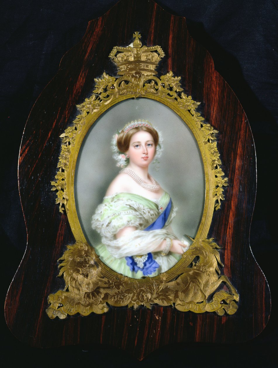 Rainha Vitória (1819-1901) de Franz Xaver Winterhalter