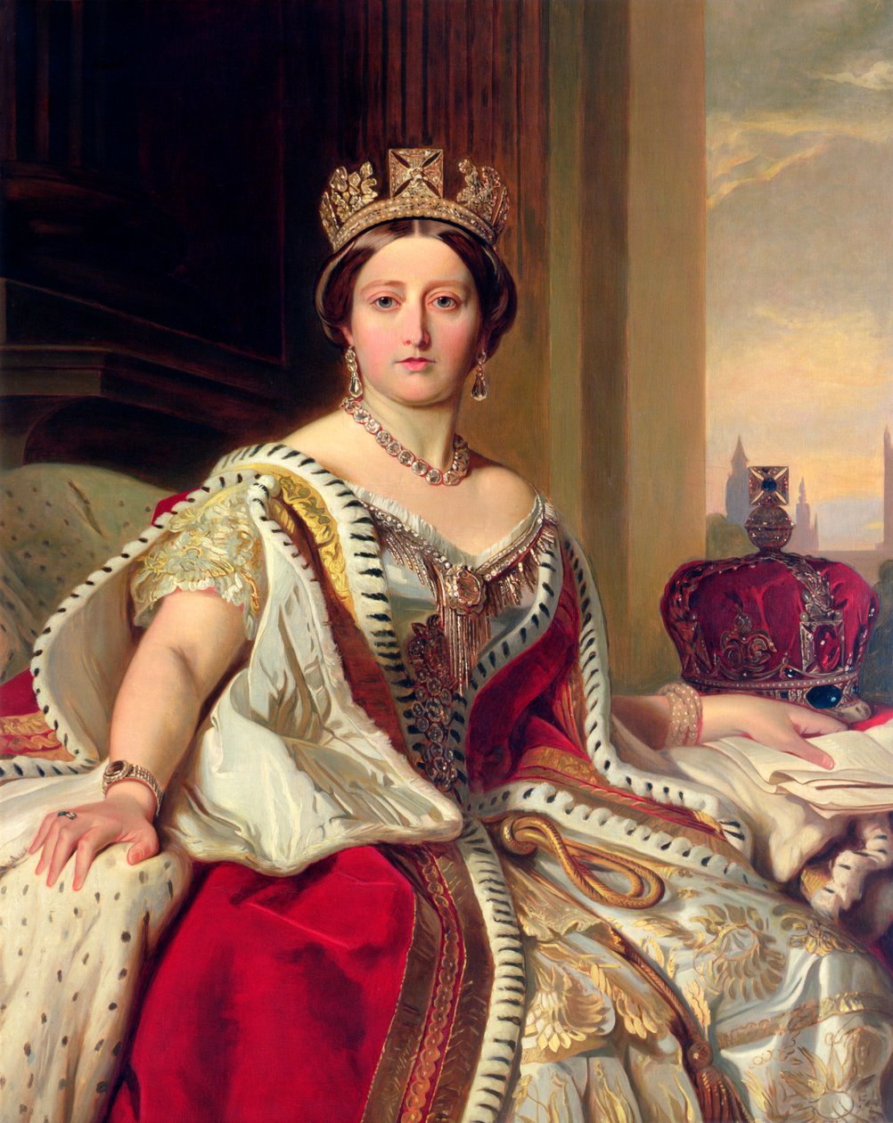 Rainha Vitória, 1859 de Franz Xaver Winterhalter
