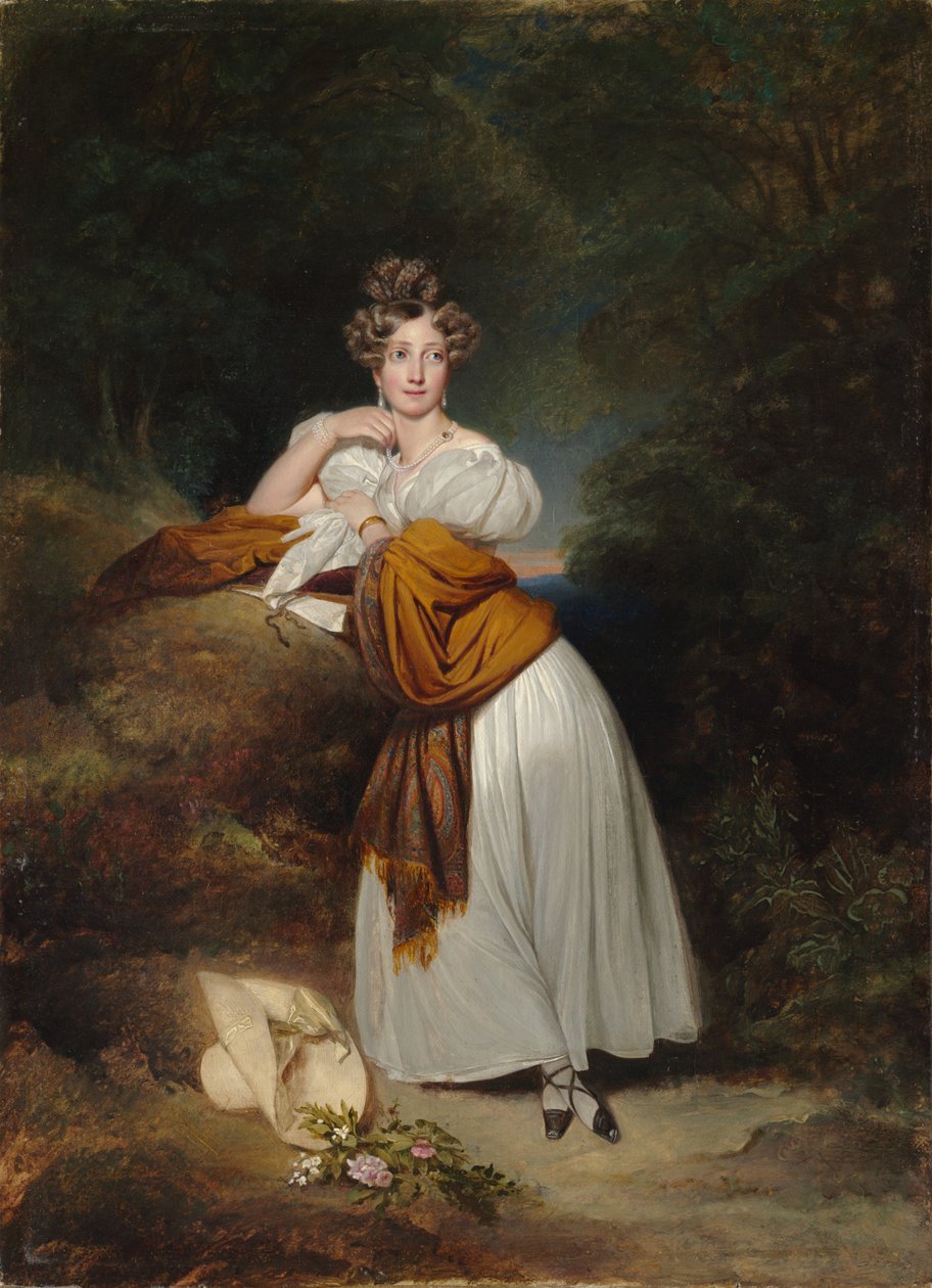 Sophie Guillemette, Grã-Duquesa de Baden 1801-1865, 1831. de Franz Xaver Winterhalter