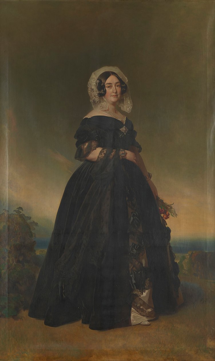 Vitória, Duquesa de Kent (1786-1861) de Franz Xaver Winterhalter