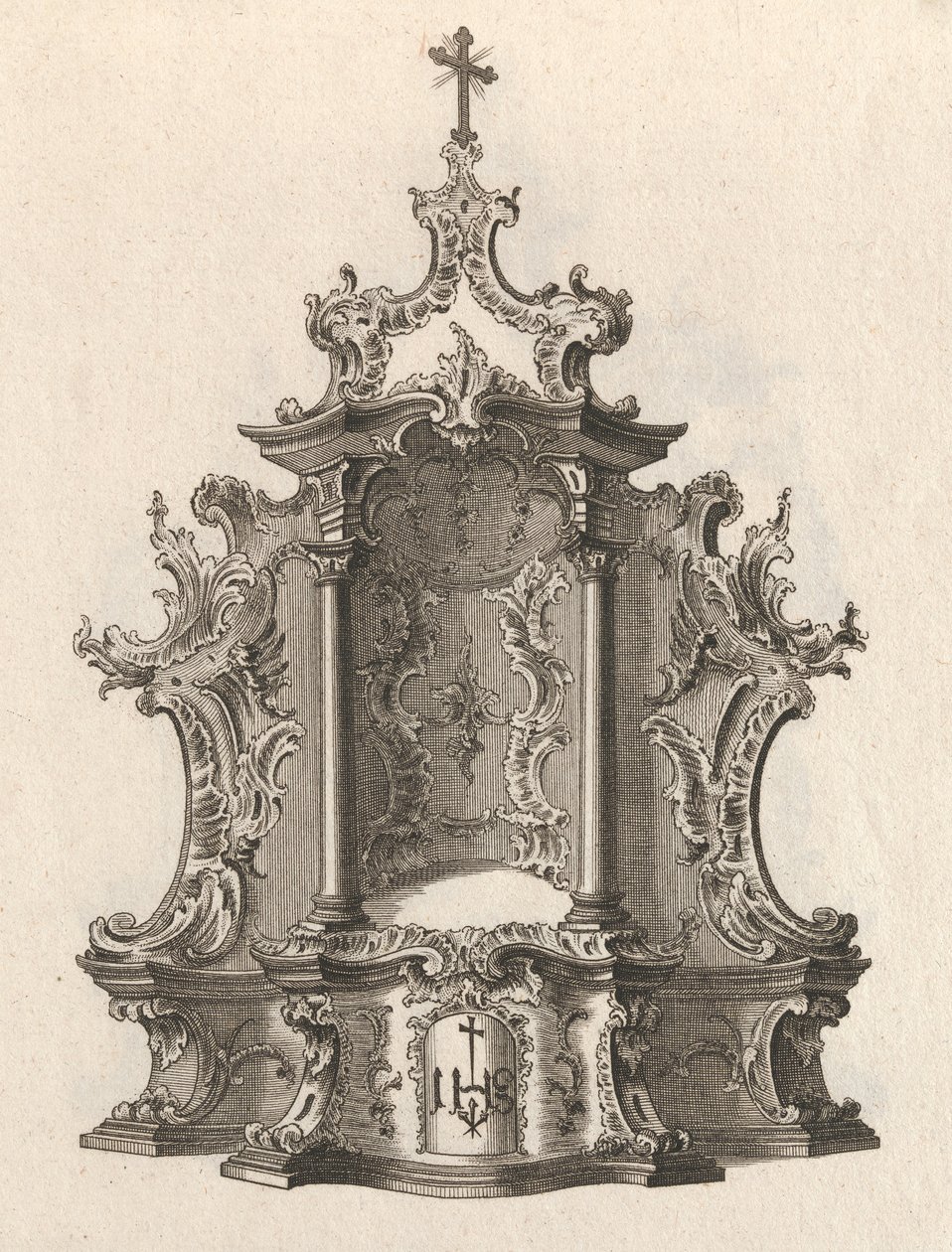 Desenho para um Tabernáculo, Placa 2 da série 