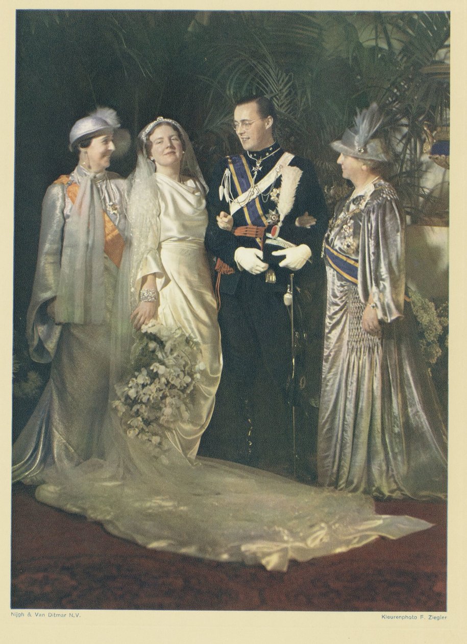 Retrato de Juliana e Bernhard de Franz Ziegler