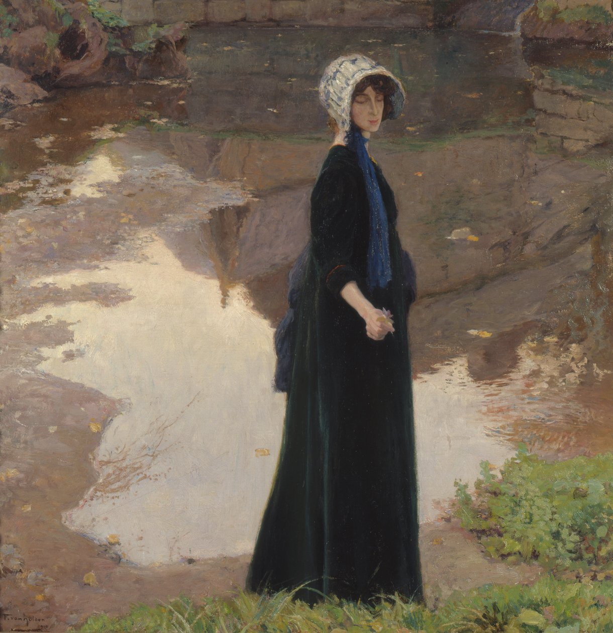 Devaneio, 1910 de Franz van Holder