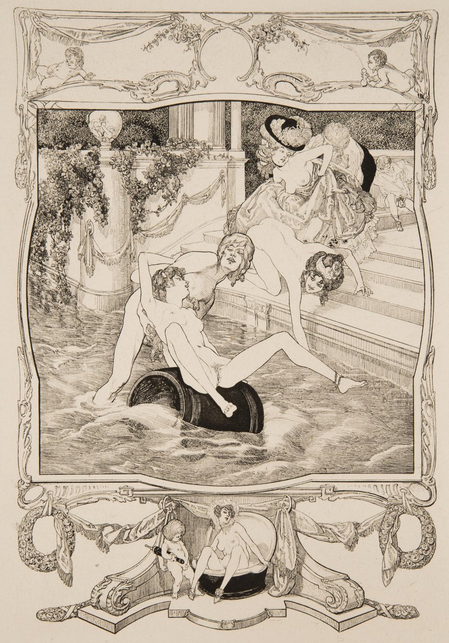 Coleção de fantasias galantes e eróticas. de Franz von Bayros