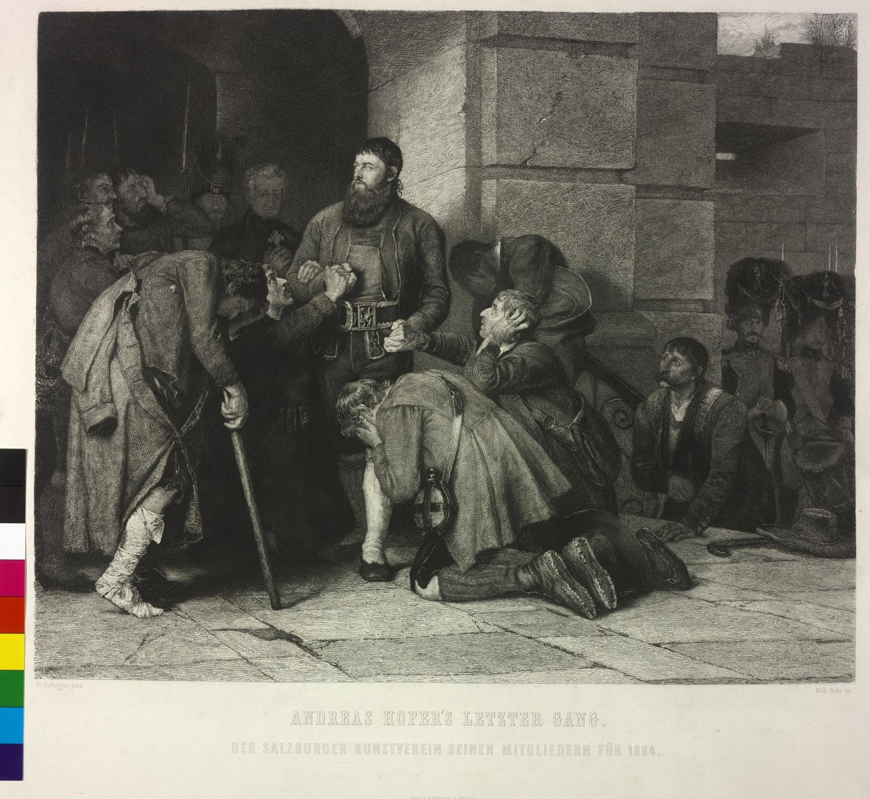 A última missão de Andreas Hofer de Franz von Defregger