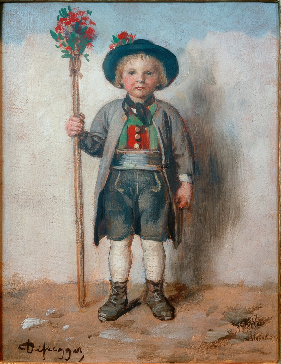 O carregador de casamentos de Franz von Defregger