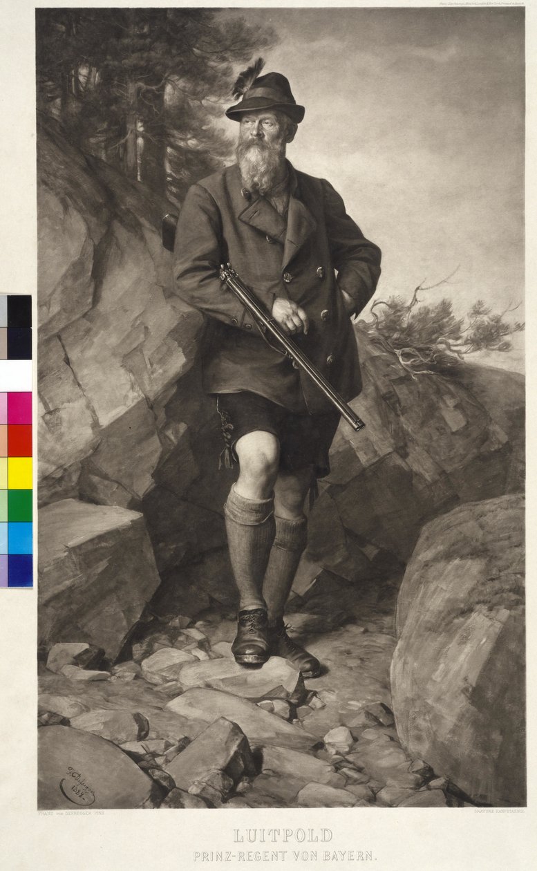 Príncipe regente da Baviera Luitpold de Franz von Defregger