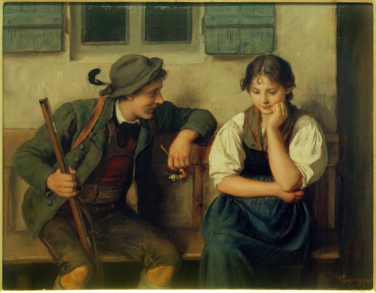 Pergunta difícil de Franz von Defregger