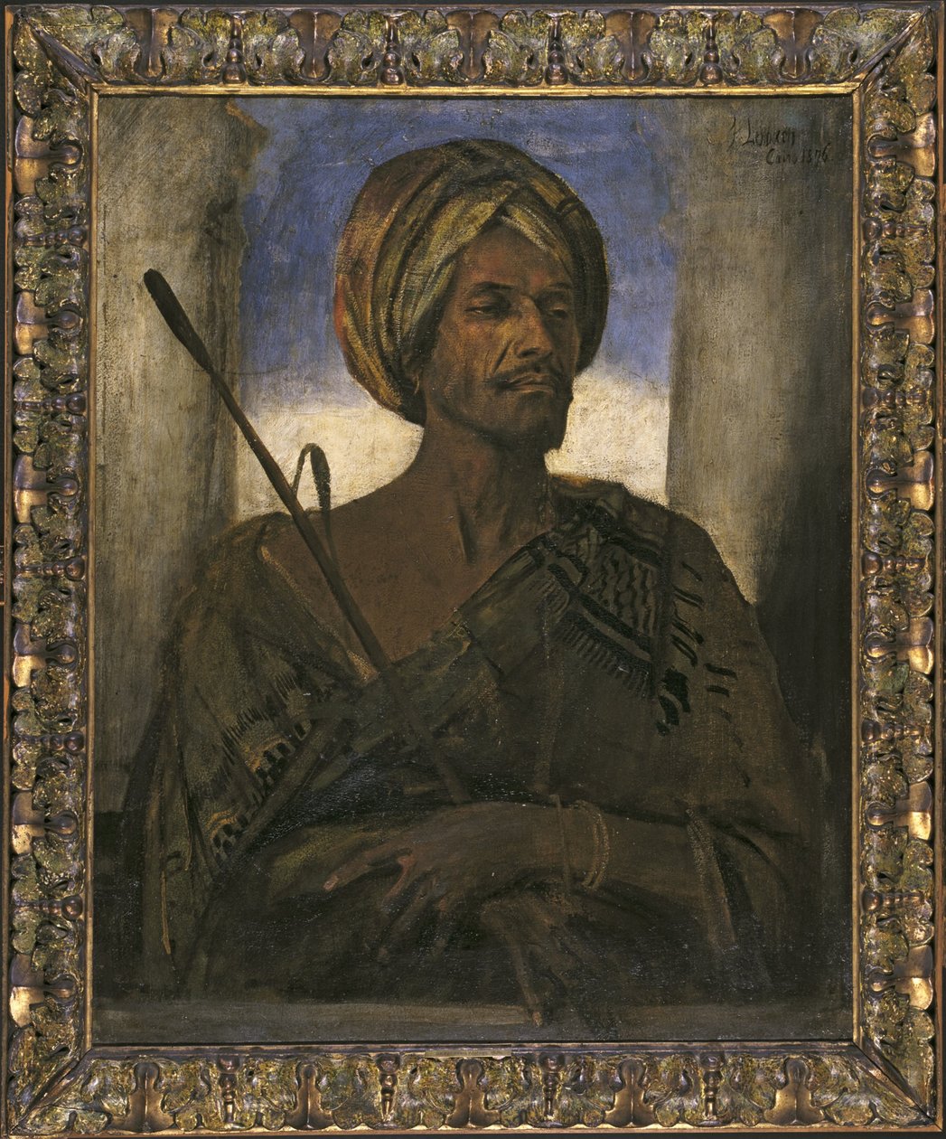 Retrato de um árabe de Franz von Lenbach