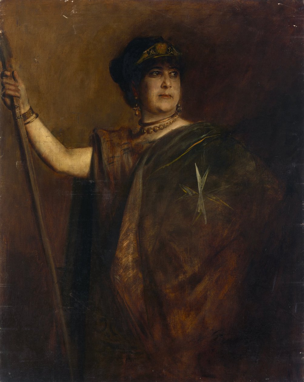 Charlotte Wolter de Franz von Lenbach