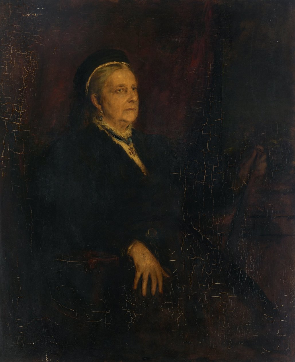 Clementine Princesa de Saxe-Coburg-Gotha de Franz von Lenbach