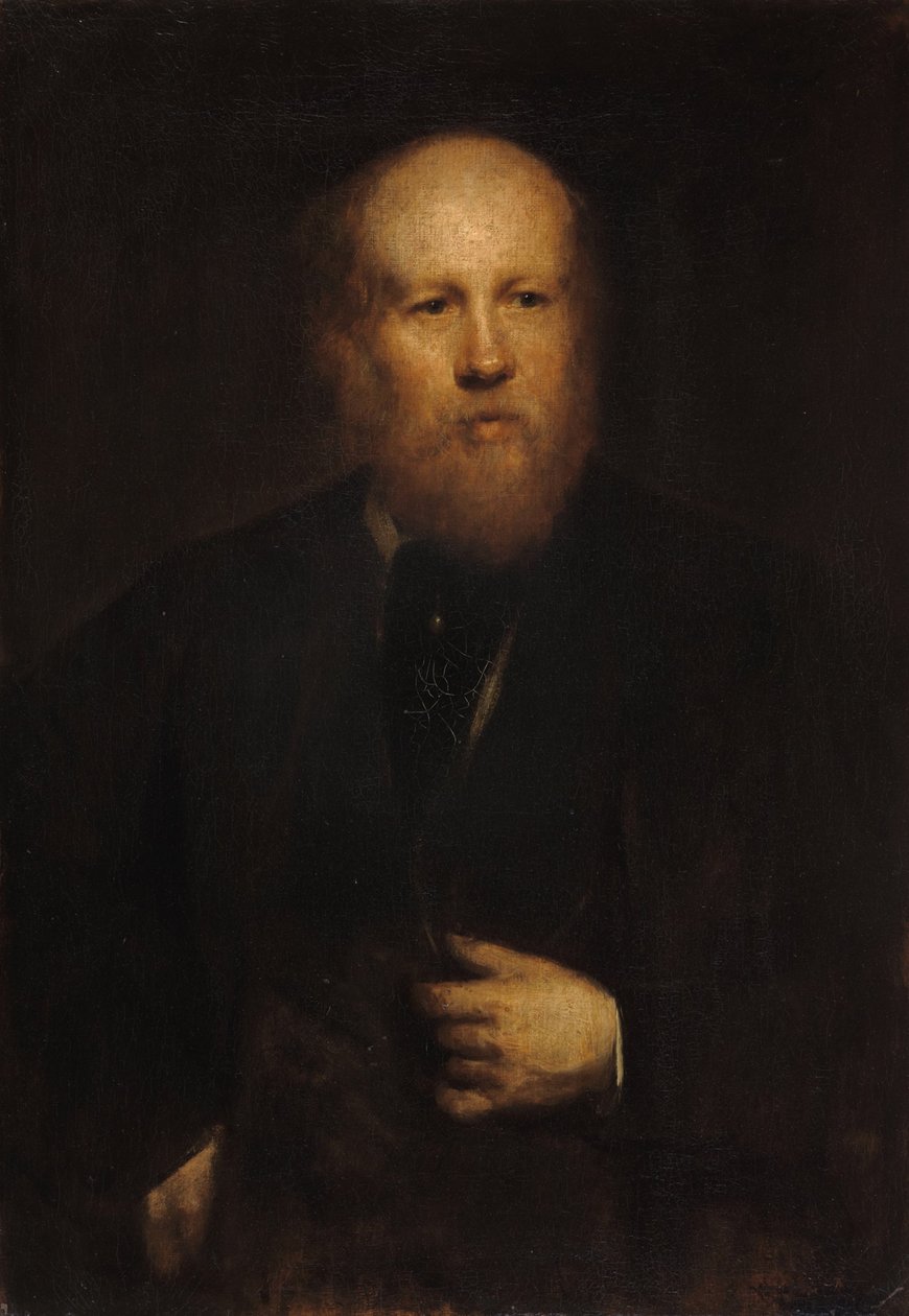 O gravador Conrad Geyer de Franz von Lenbach