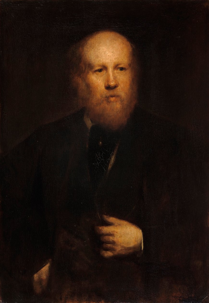 O gravador Conrad Geyer de Franz von Lenbach