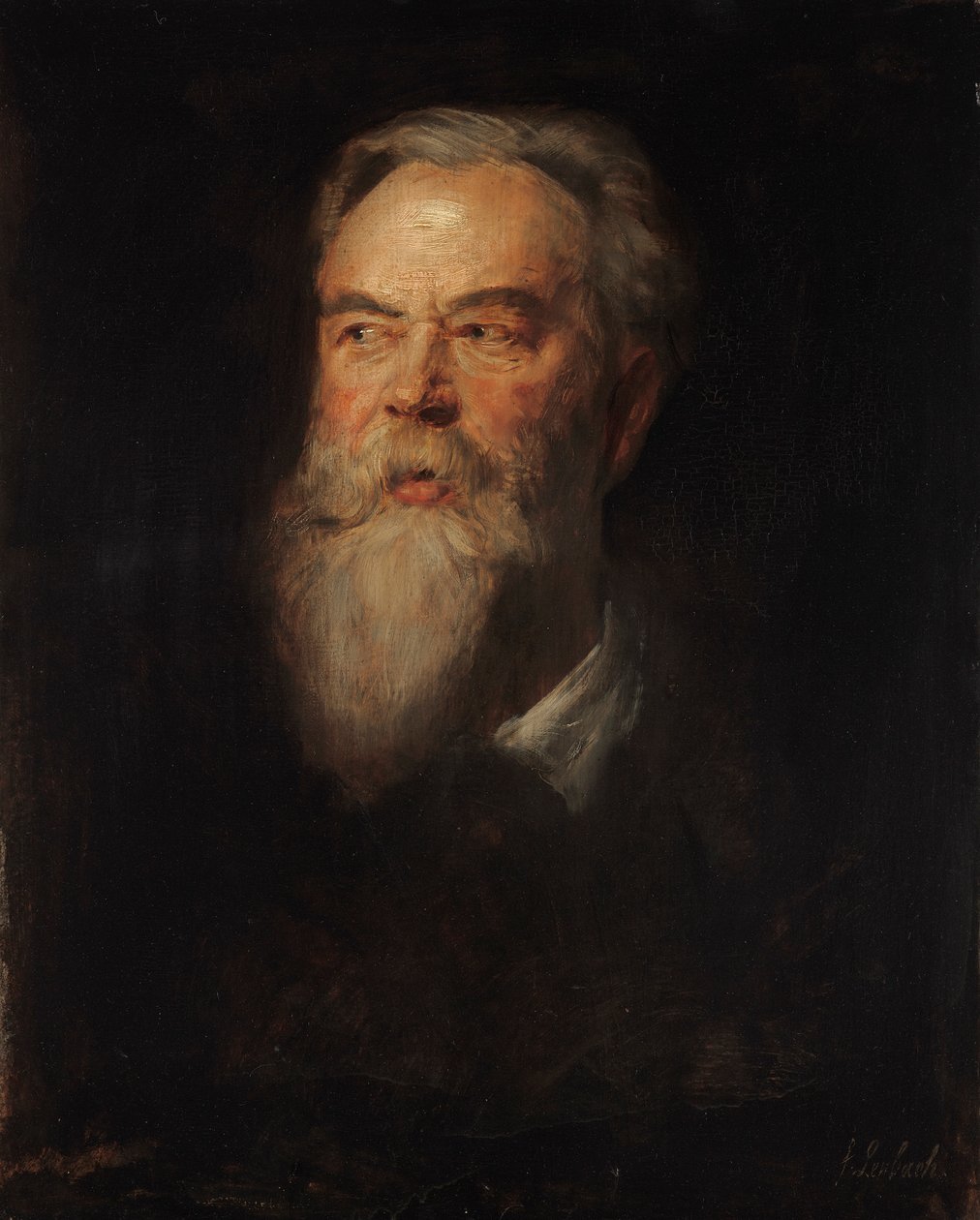 O pintor Franz de Franz von Lenbach