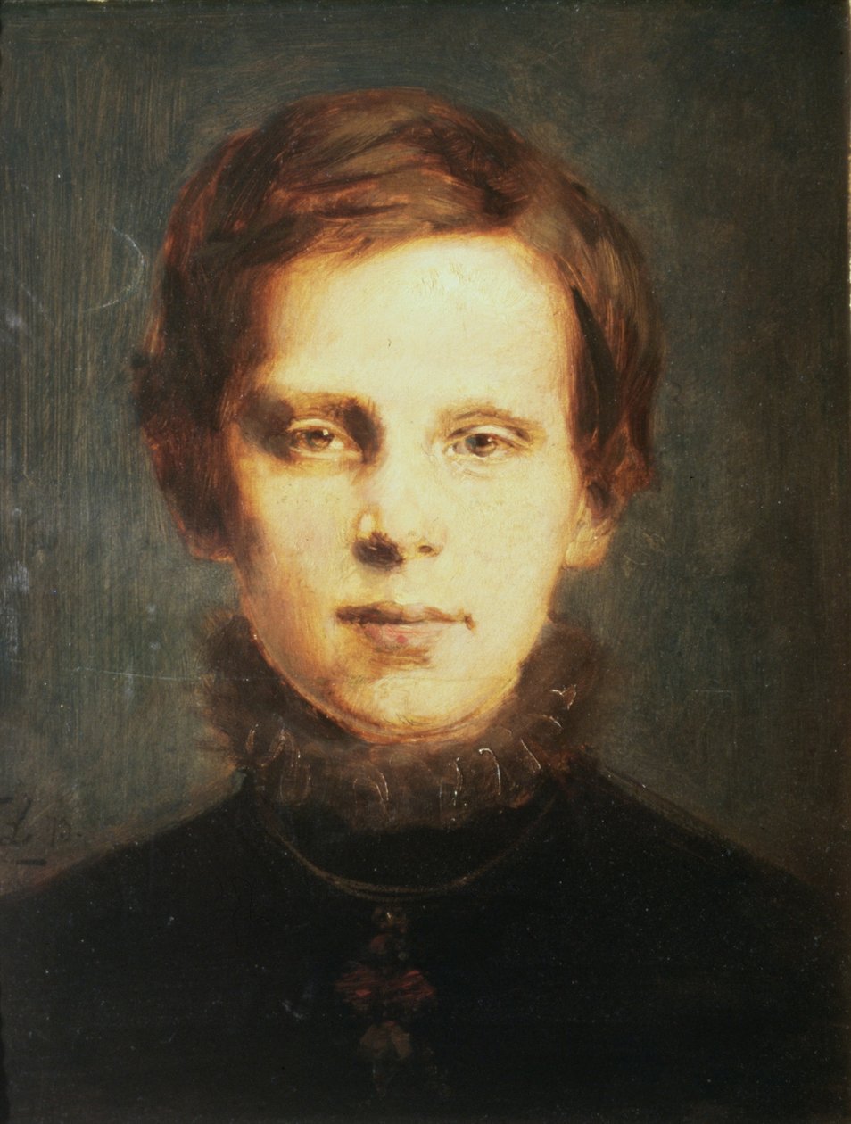 Alemão:  Príncipe herdeiro Rudolf Príncipe herdeiro Rudolf de Franz von Lenbach