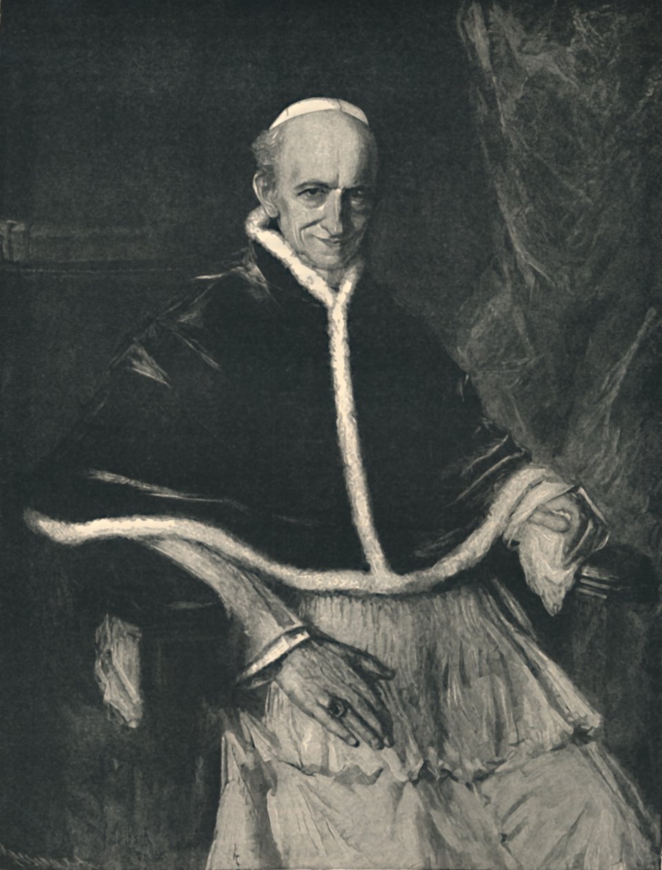 Sua Santidade Papa Leão XIII, 1886 de Franz von Lenbach