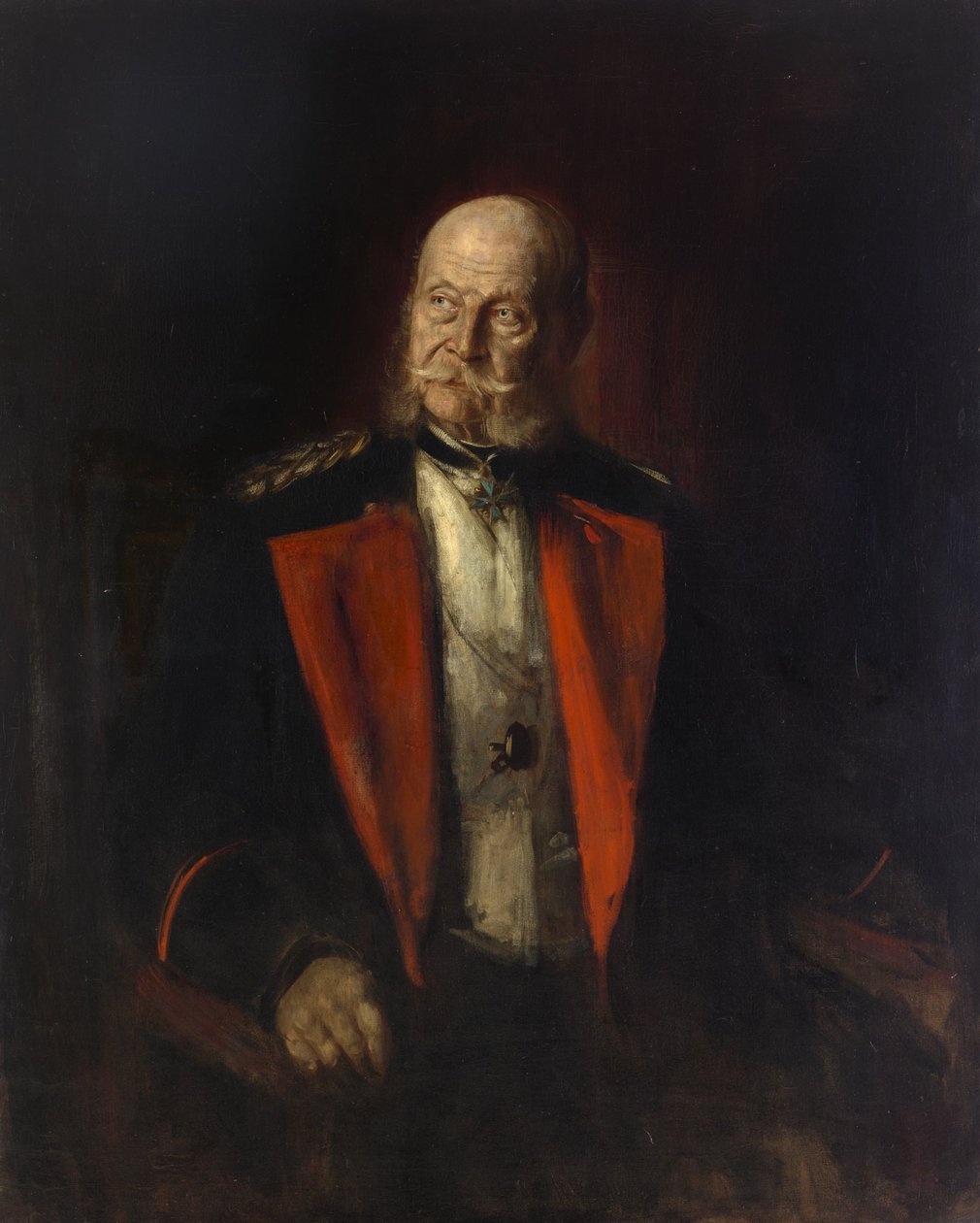 Kaiser Guilherme I. de Franz von Lenbach
