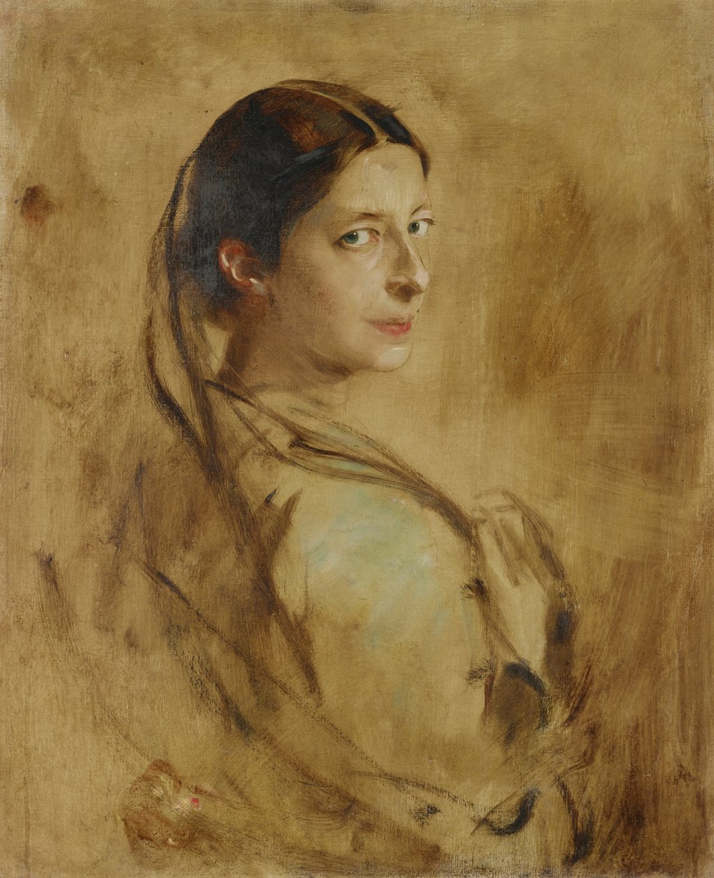 Leopoldina (?) Baronesa de Plessen-Cronstern de Franz von Lenbach
