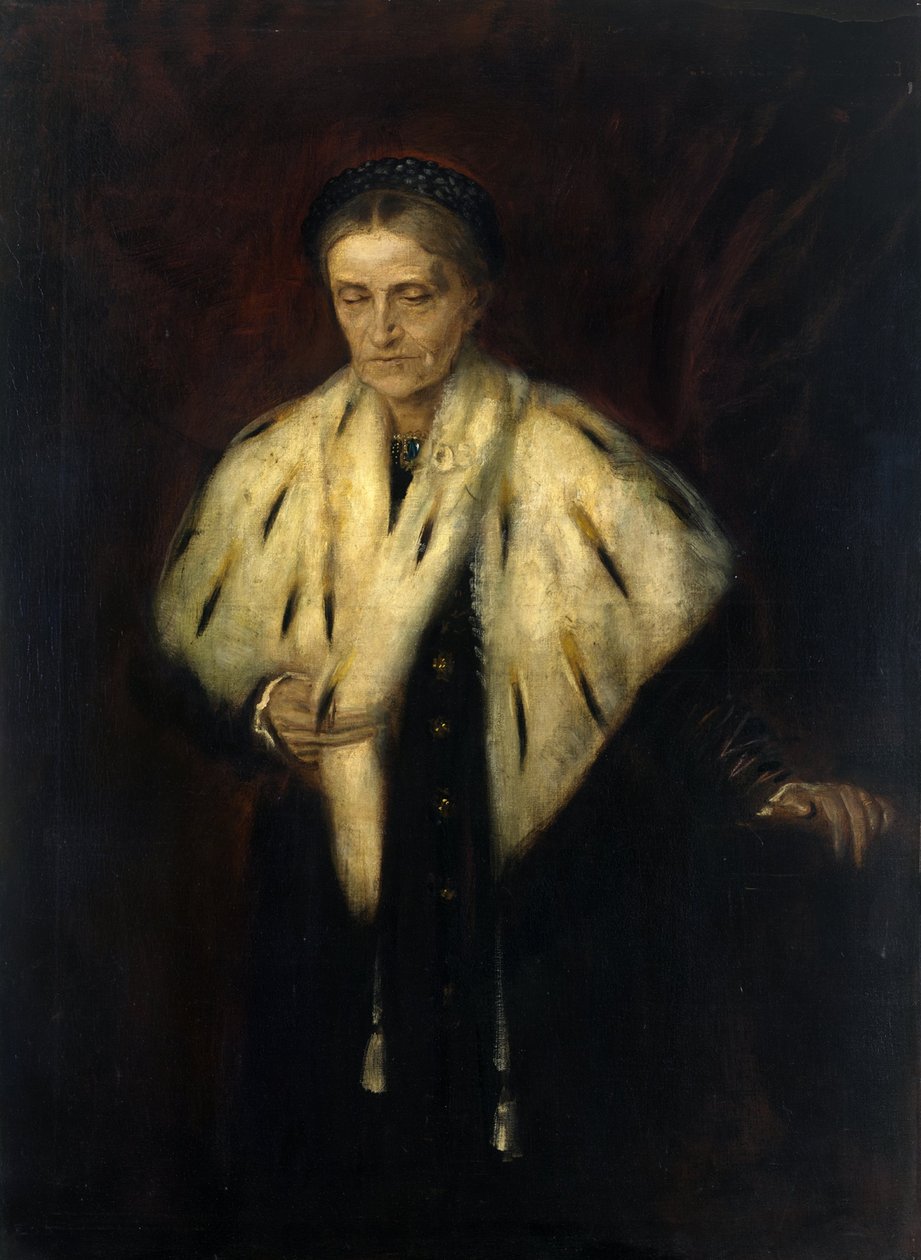 Duquesa de Ludovica na Baviera de Franz von Lenbach