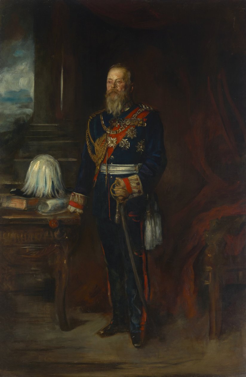 Luitpold Príncipe Regente da Baviera de Franz von Lenbach