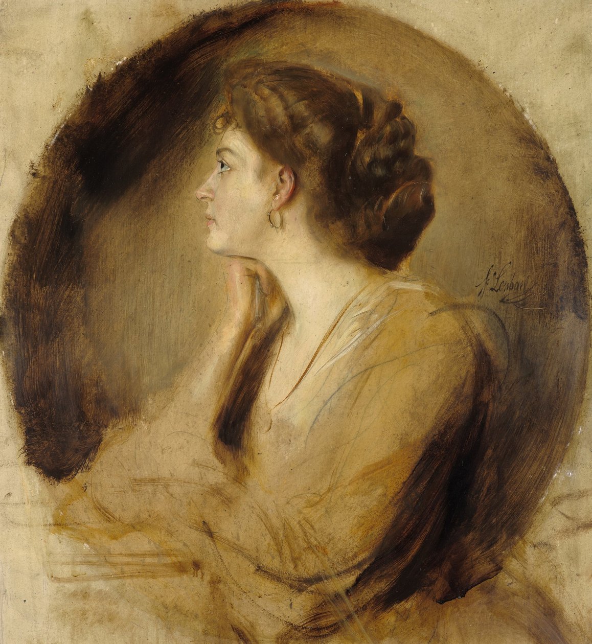 Margarethe von Stumm (?) de Franz von Lenbach