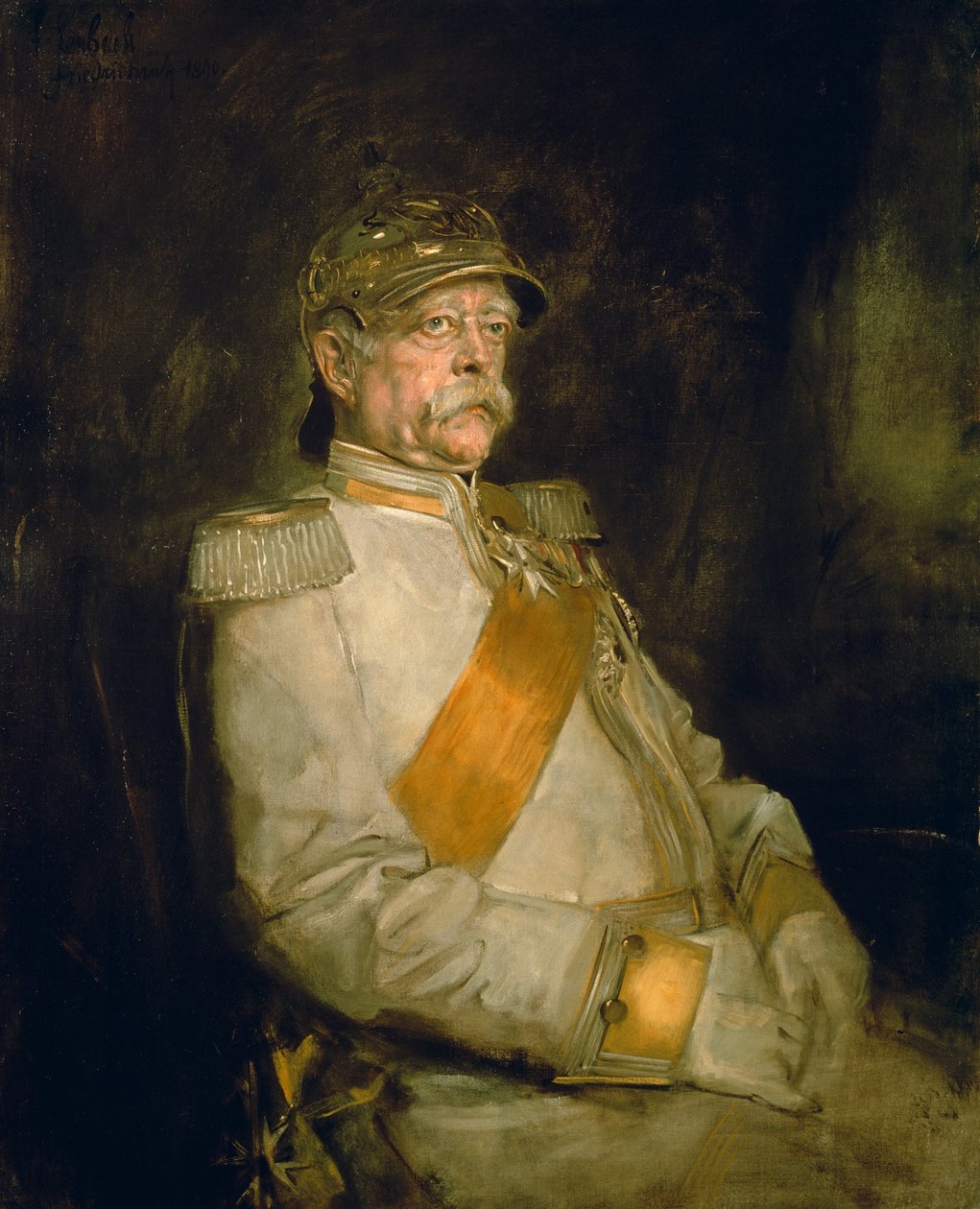 Otto Príncipe Bismarck de Franz von Lenbach